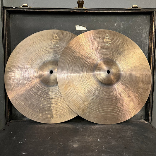 NEW Bosphorus 14" 1600 Era Hi-Hat Cymbals - 876/1060g