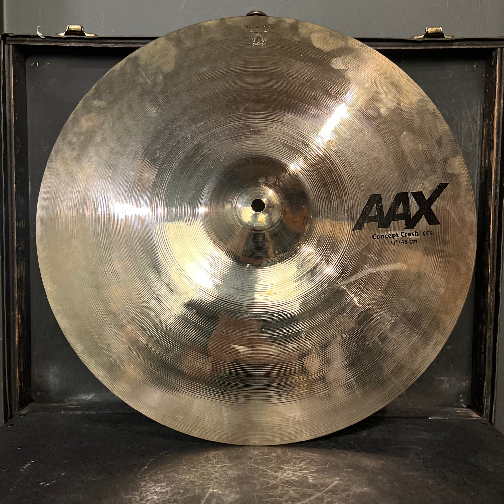 USED Sabian 17" AAX Concept Crash Cymbal - 1078g