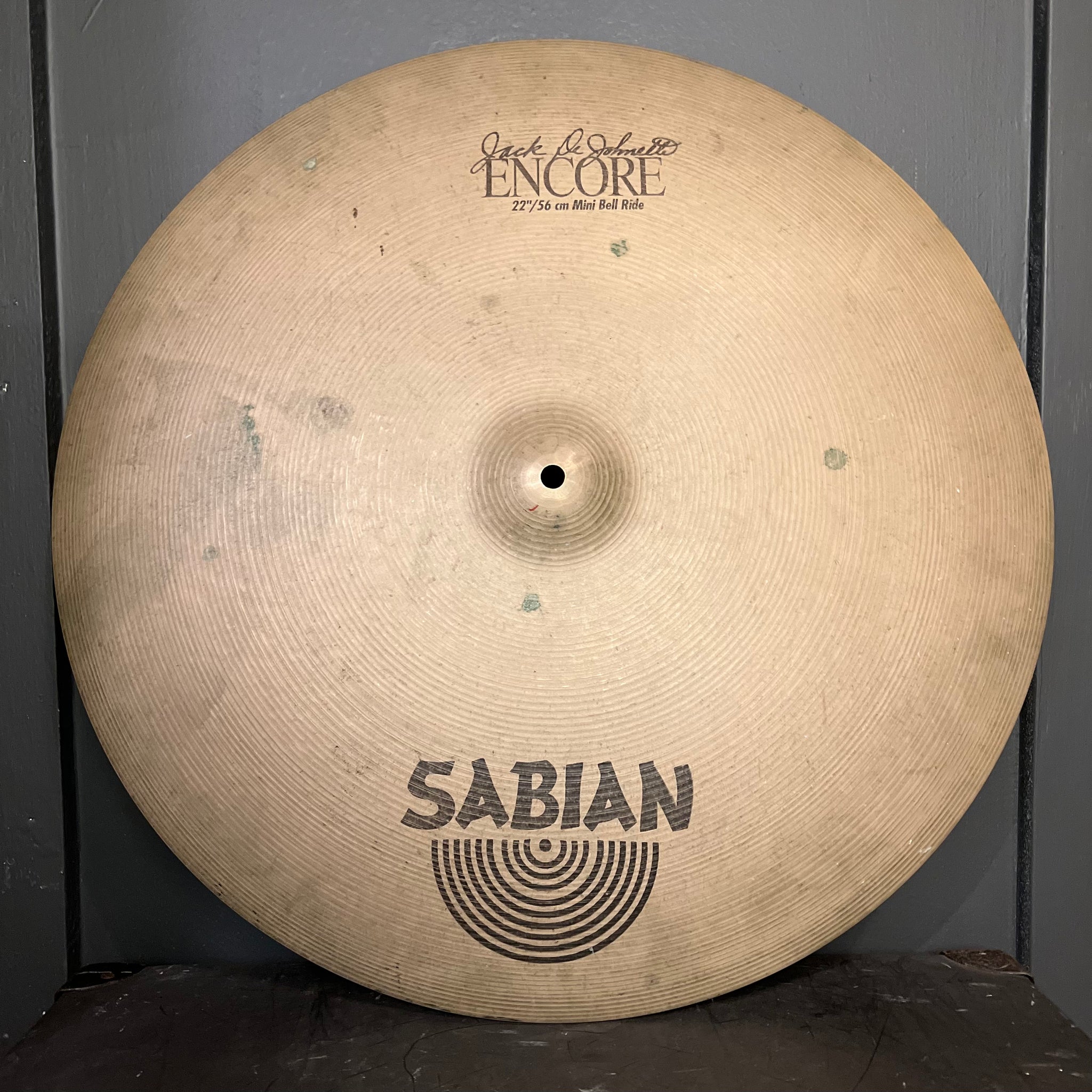 USED Sabian 22" Jack DeJohnette Encore Mini-Bell Ride Cymbal - 2656