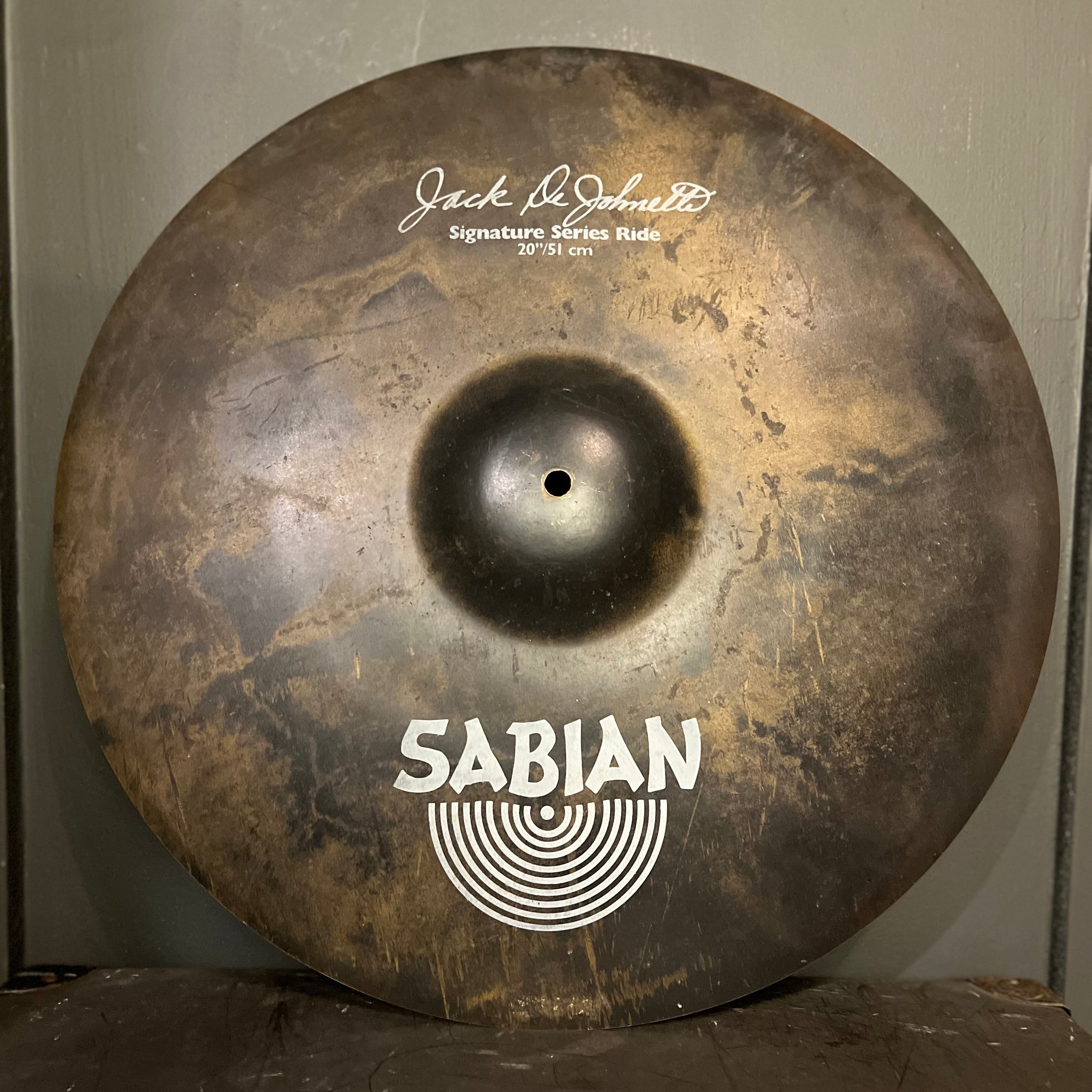 USED Sabian 20" Jack DeJohnette Signature Ride Cymbal - 2602