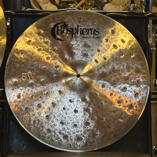 NEW Bosphorus 22" Syncopation SW Ride Cymbal - 2056g