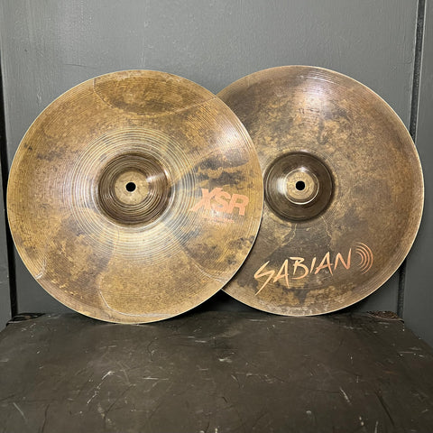 NEW Sabian 14" XSR Monarch Hi-Hat Cymbals - 808/1146g