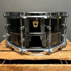 NEW Ludwig 6.5x14 Black Beauty Snare Drum with Smooth Shell & Tube Lugs