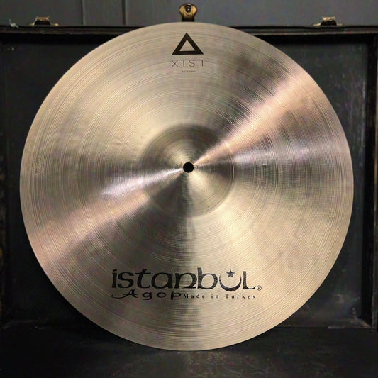 NEW Istanbul Agop 17" Xist Crash Cymbal - Natural Finish - 1126g