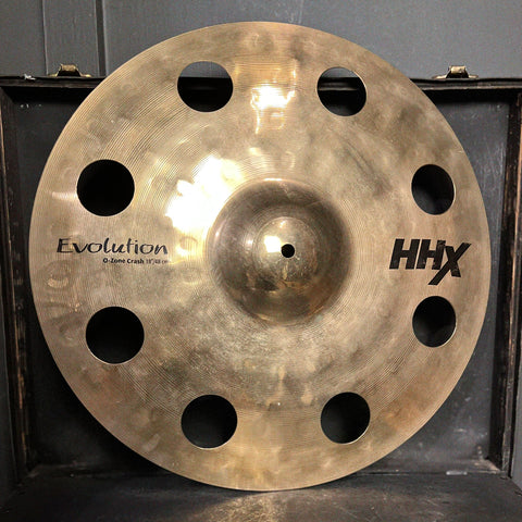 USED Sabian 18" HHX Evolution O-Zone Crash Cymbal - 1240g