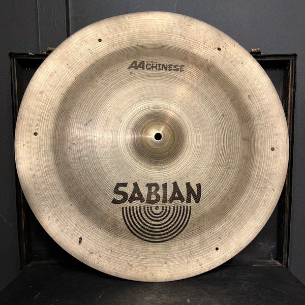 USED Sabian 18" AA Chinese Cymbal w/ Six Rivets - 1515g