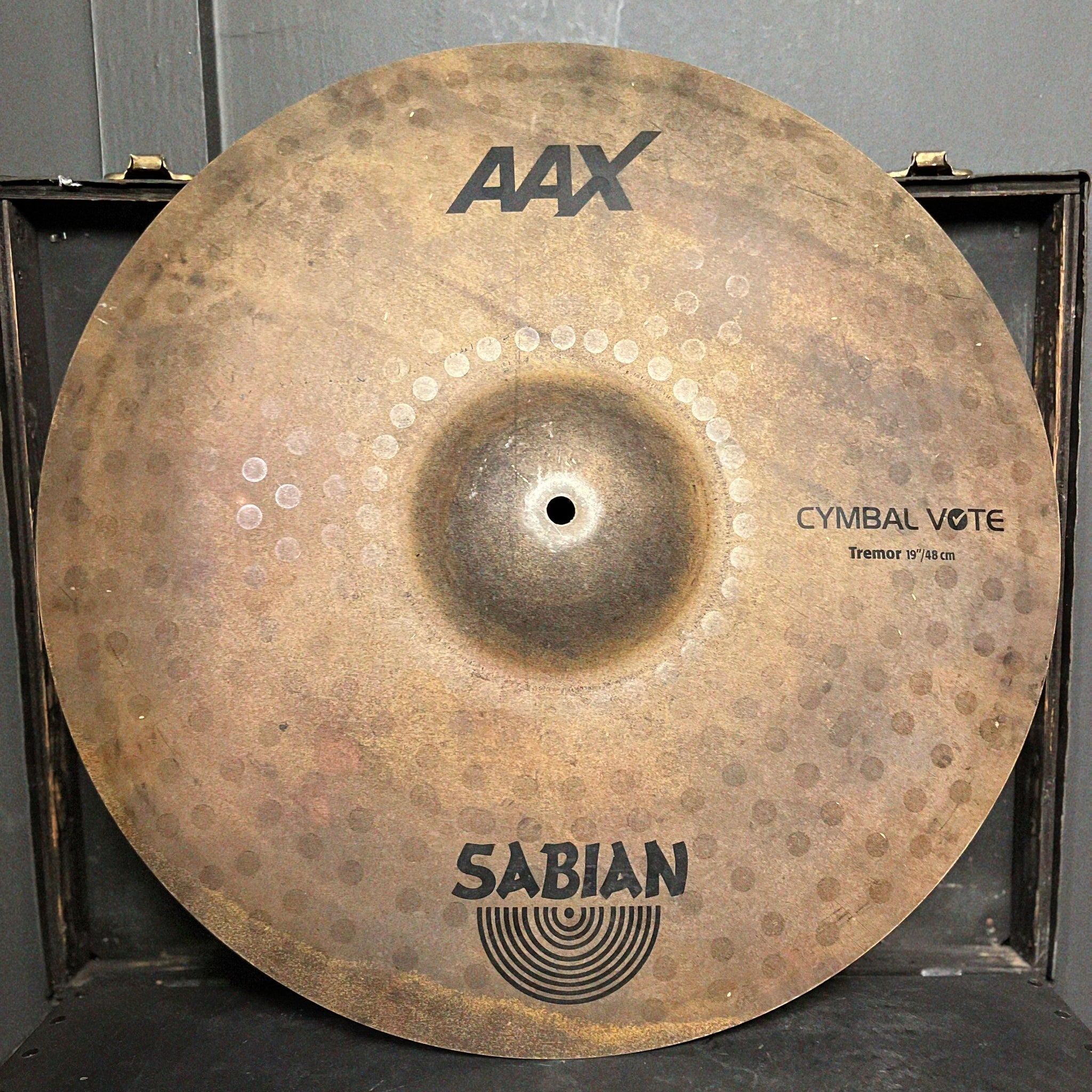USED Sabian 19" AAX Tremor Crash Cymbal - 1596g