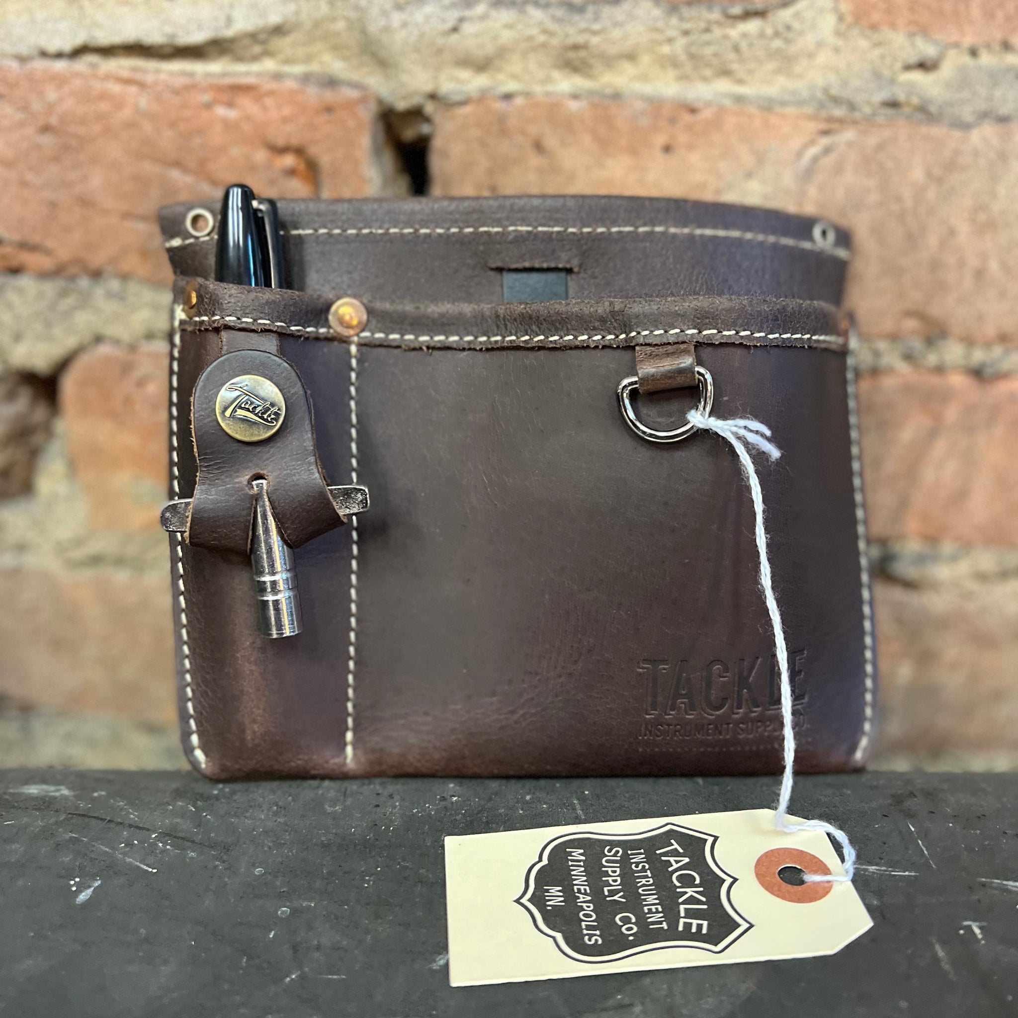 Tackle Instrument Supply Co. Leather Clip-On Gig Pocket